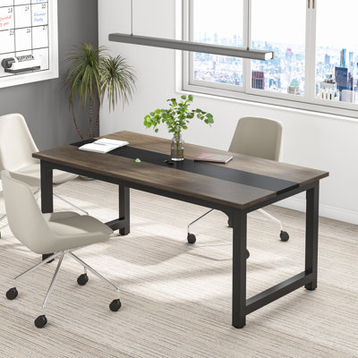 Latitude Run® Montserat Desk & Reviews | Wayfair